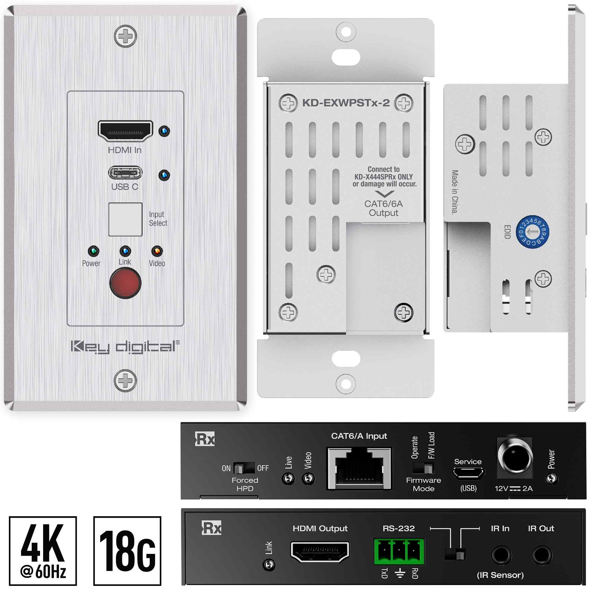 Thumbnail of KD complete wall plate extender set