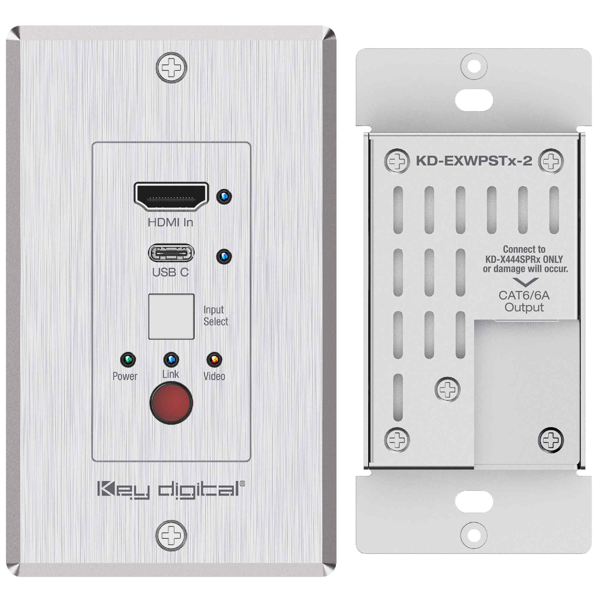 Thumbnail of wall plate extender front and rear