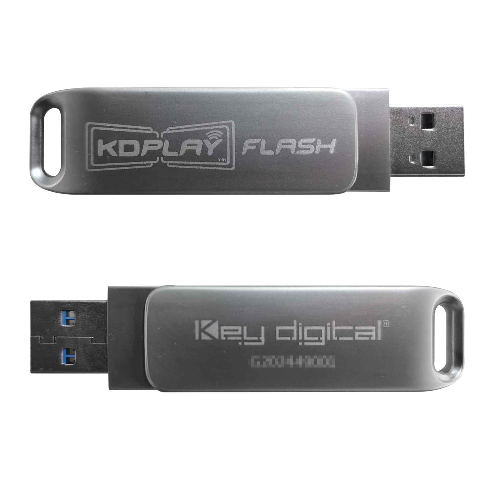 Thumbnail of key digital usb a male front and rear