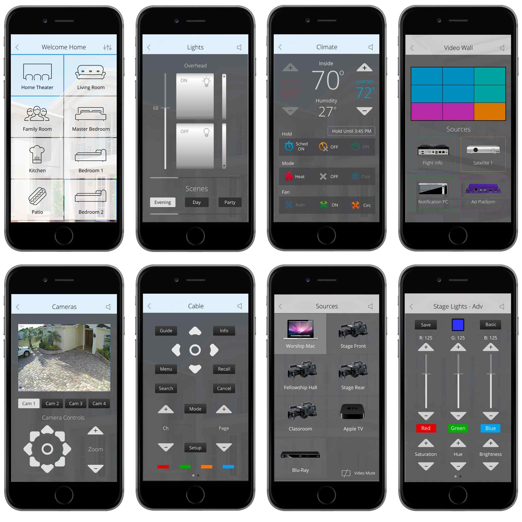 Thumbnail of Key Digital CompassControlPro iOS App Smartphone UI