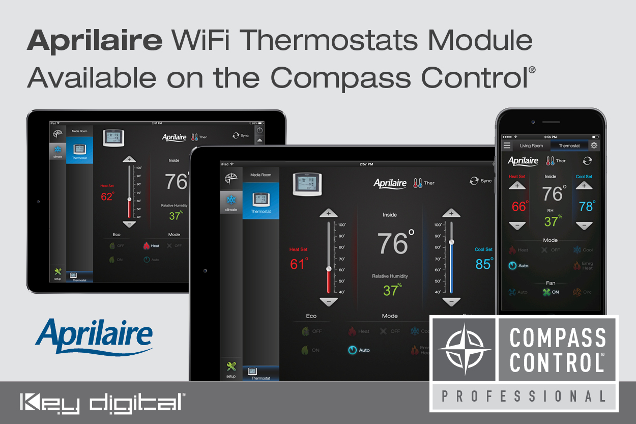 Aprilaire 76 Living Space Control Humidistat Control Thermostat
