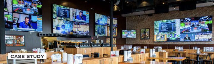Nashville's Ultimate Sports Bar Experience Achieved via AV video over IP Solutions from Key Digital