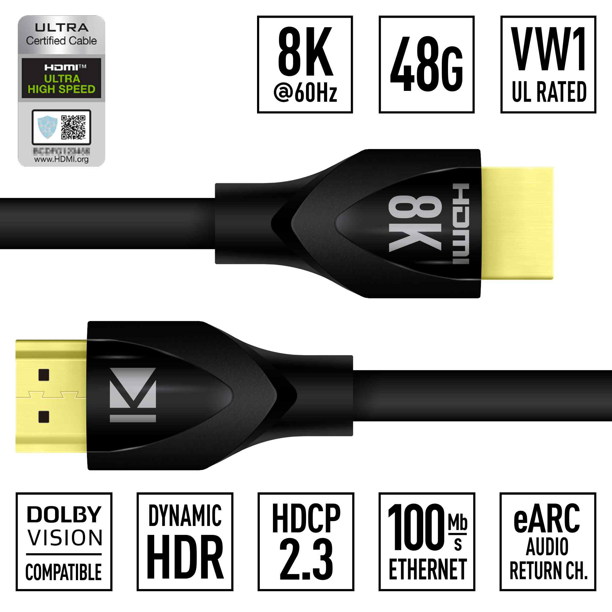 Key Digital high speed hdmi cable Product Image