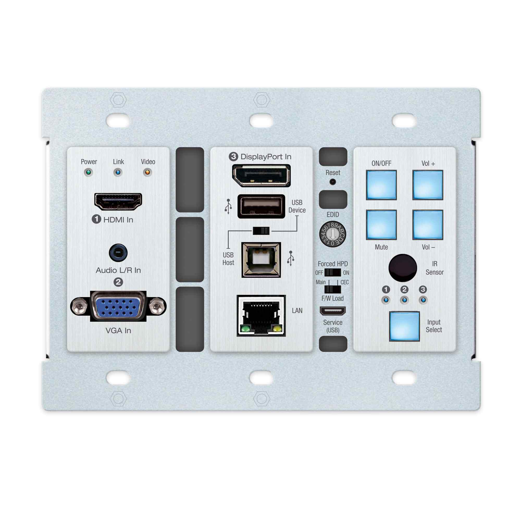 Thumbnail of hdbaset transmitter front chassis