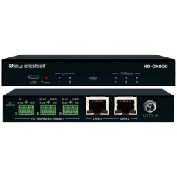 Key Digital IP Control Interface front and rear view