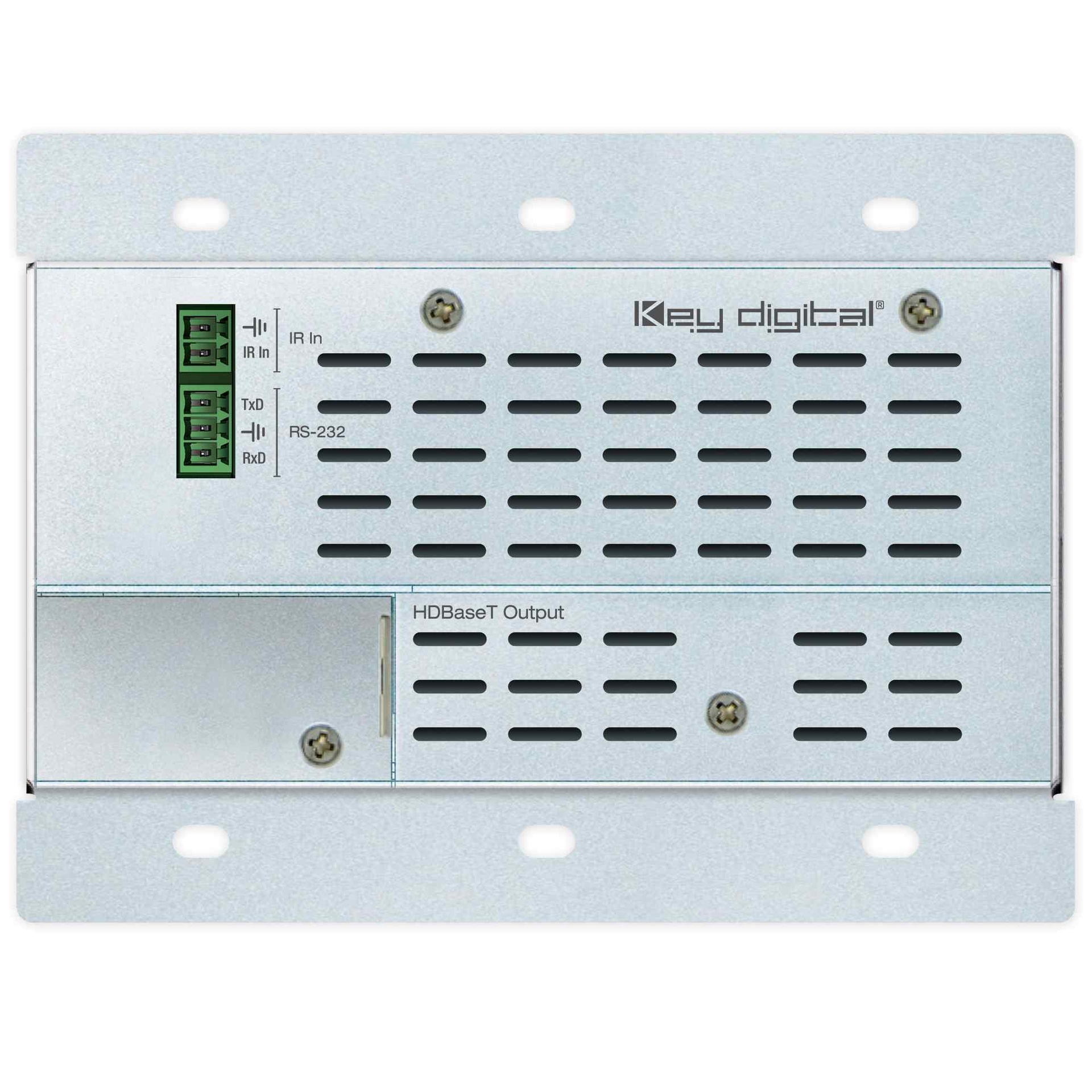 usb wall plate rear