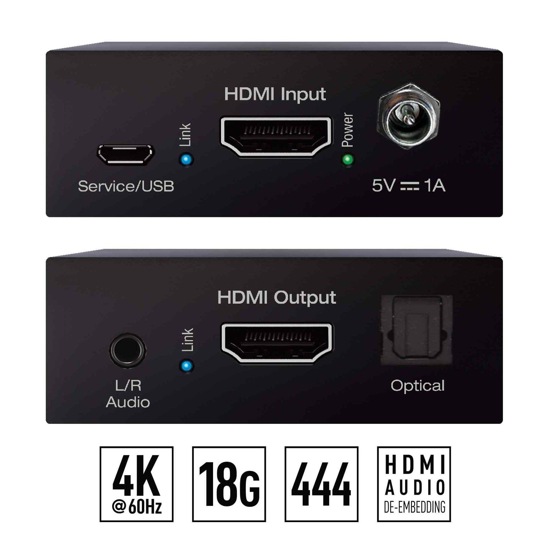 Key Digital hdmi no signal front and rear view