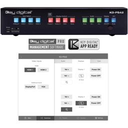 Key Digital hdmi mirroring front view