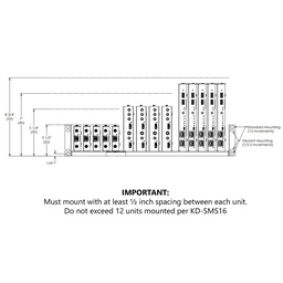 Key Digital rack mount shelf Setup