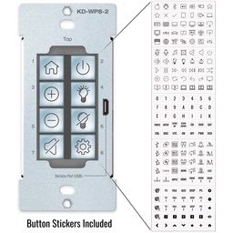 KD-WP8-2 Customizable Buttons