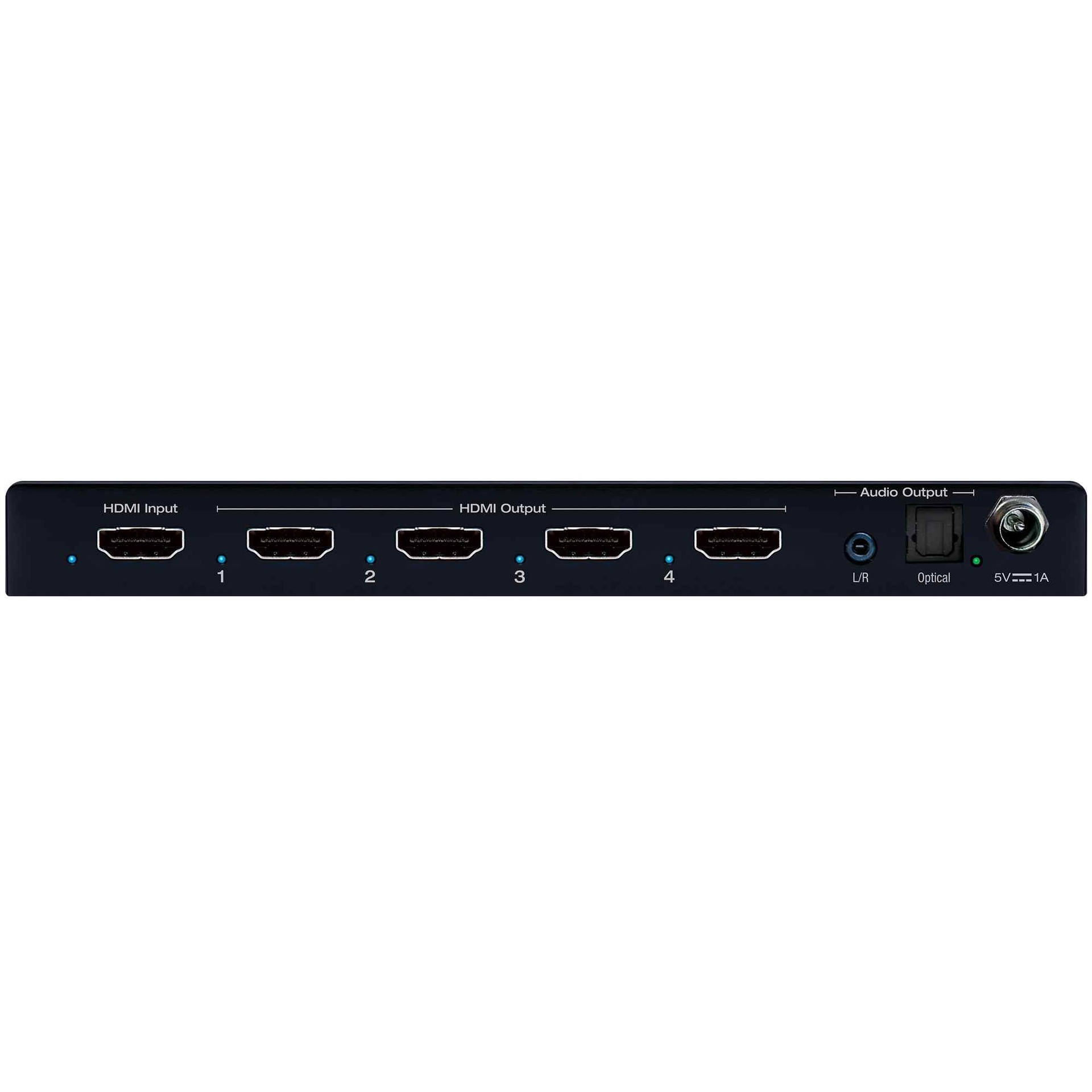 key Digital hdmi 4k splitter rear view