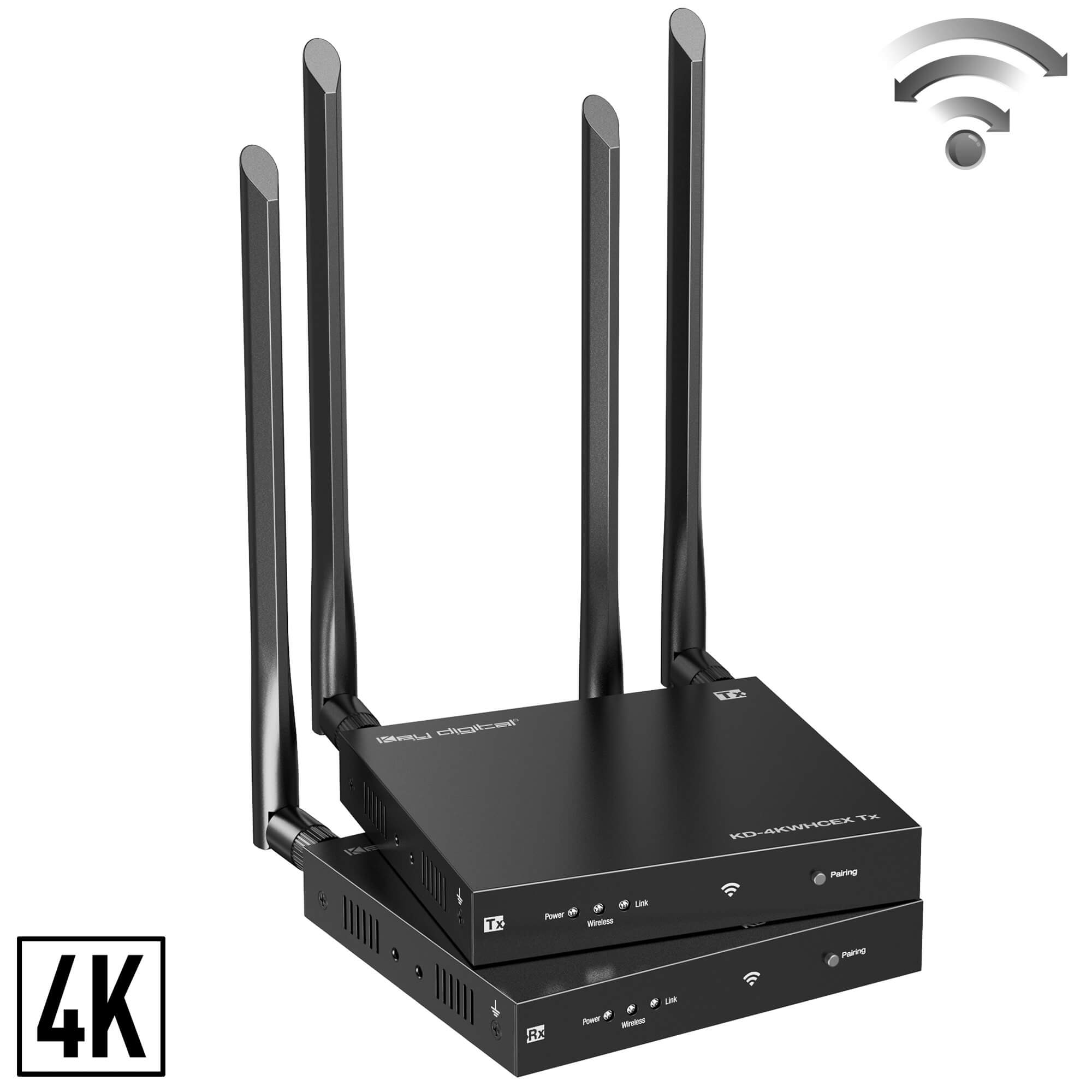 KD-4KWHCEX Tx and Rx WiFi Extenders
