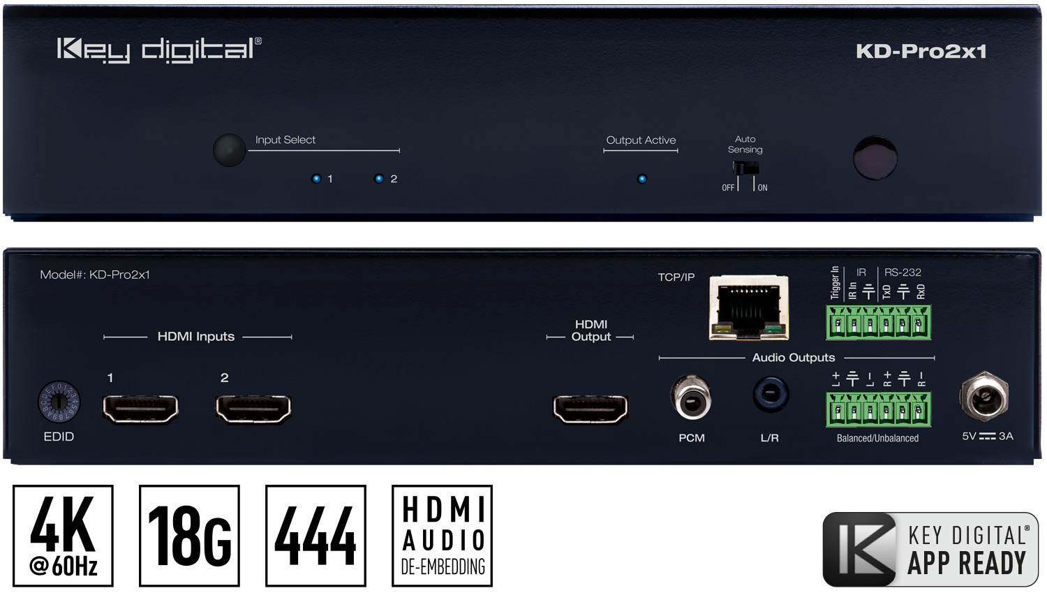 Key Digital Kd X222po Extender