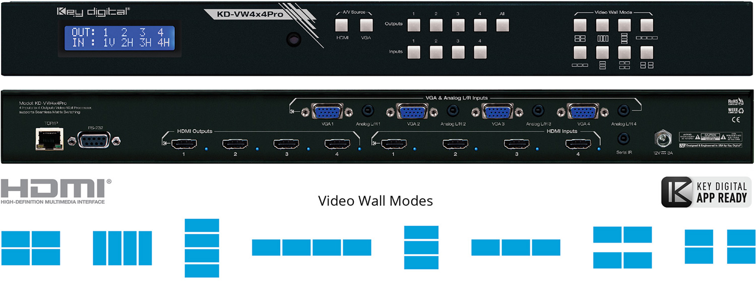 Key Digital Kd X222po Extender