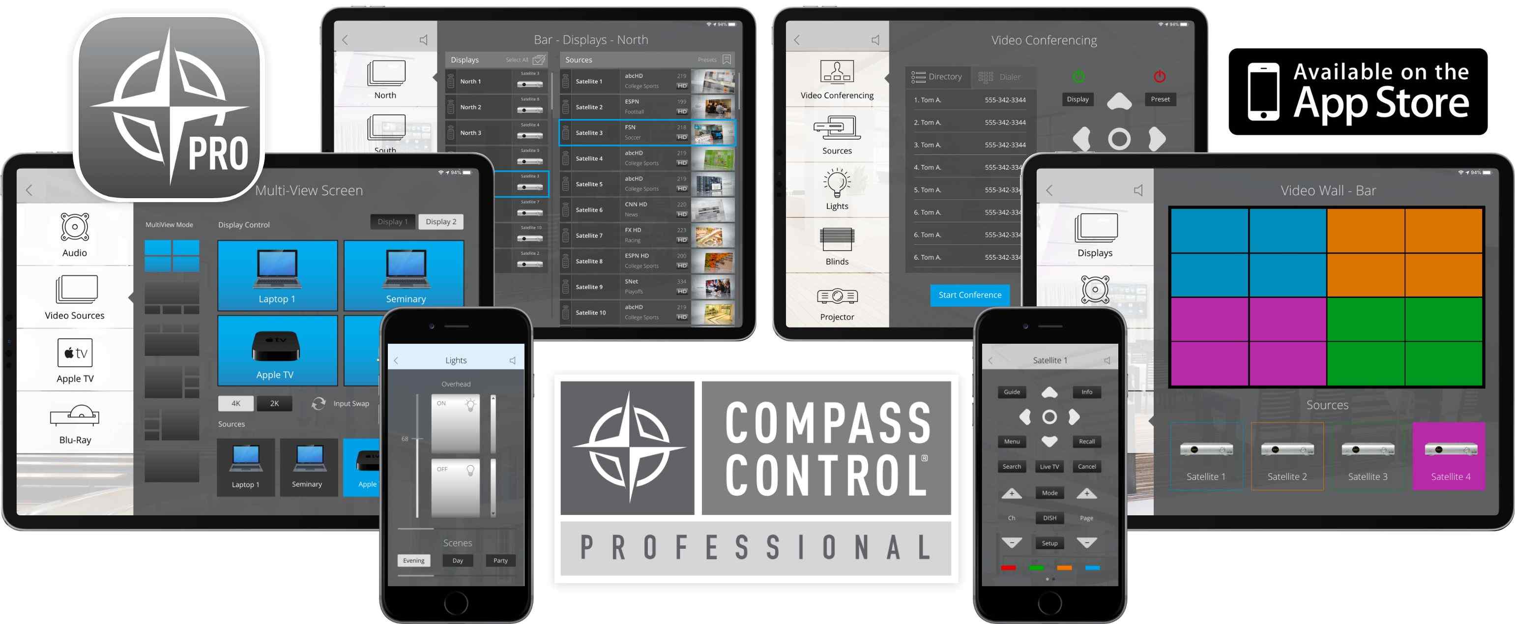 Compass Control® Pro iOS App