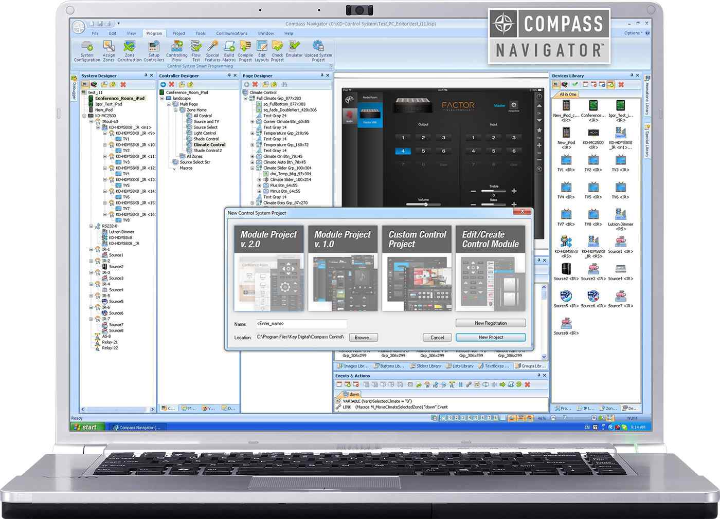 Compass Navigator™ PC Editor